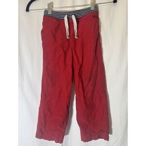 J. Khaki Boys Khaki Pants Size 5‎ Regular Elastic Waist Pants Red G15